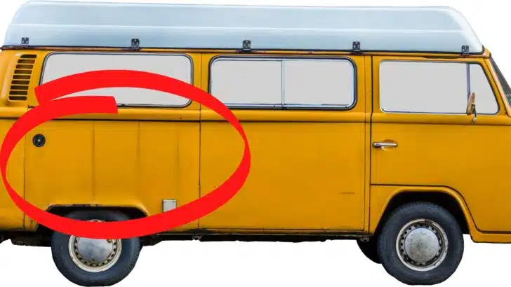 Older RVs like this van conversion are more likely to need an RV black streak remover.