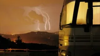 How Safe Is an RV in a Lightning Storm?