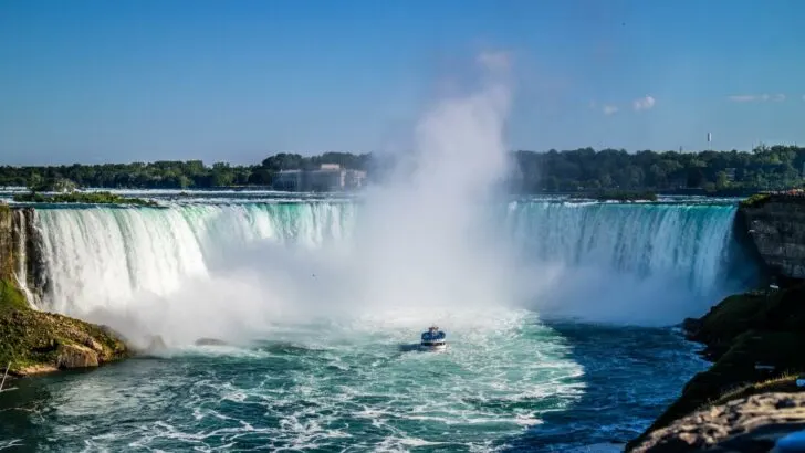 Photo of Niagara Falls, an interesting family vacation destination from Niagara Falls, New York or Ontario, Canada