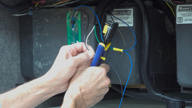 Using butt/splice connectors and a crimping tool