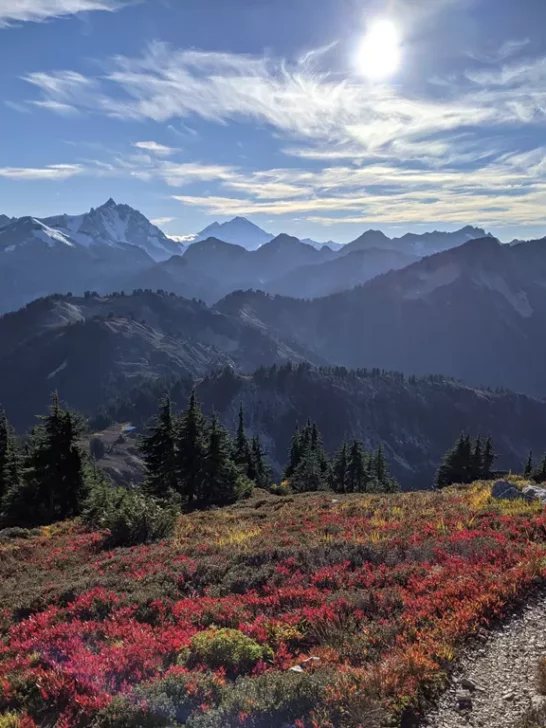 North Cascades National Park, the least visited national park in the lower 48 states.