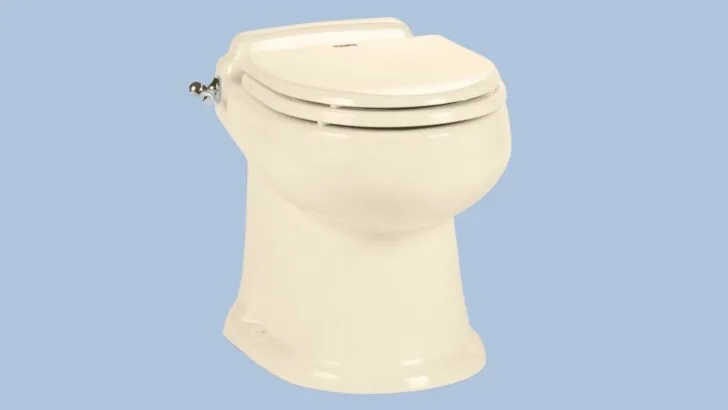 The Dometic Masterflush RV macerating toilet