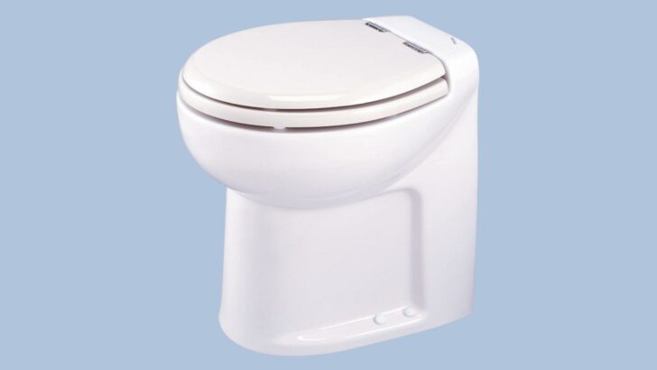 The Thetford Tecma RV macerating toilet