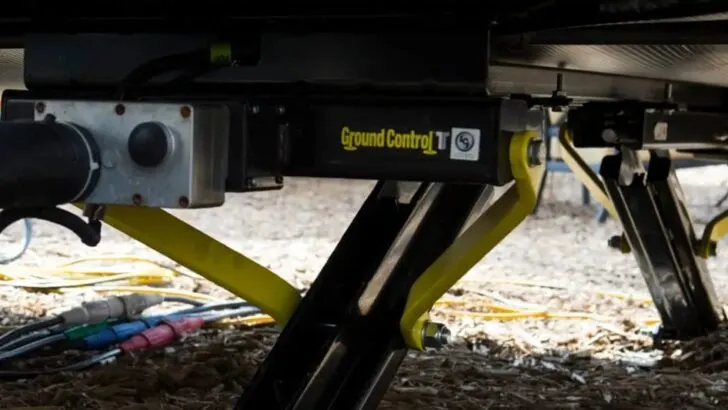 Lippert's Ground Control system for leveling and stabilizing travel trailers