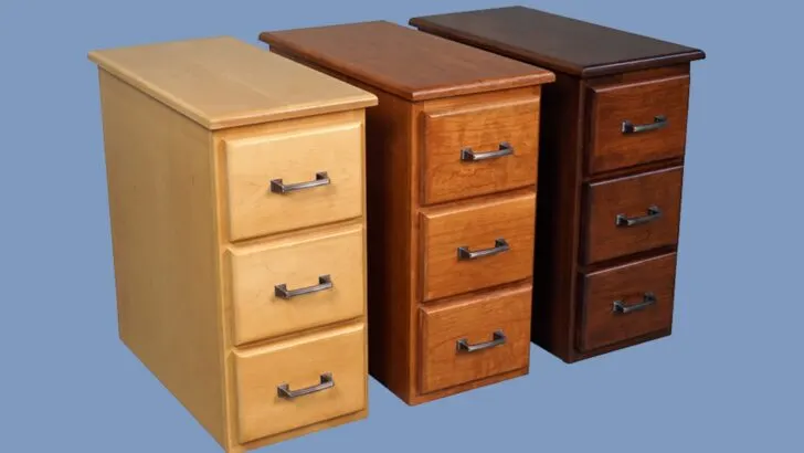 Three Cubby Cabinet RV end tables from Bradd & Hall
