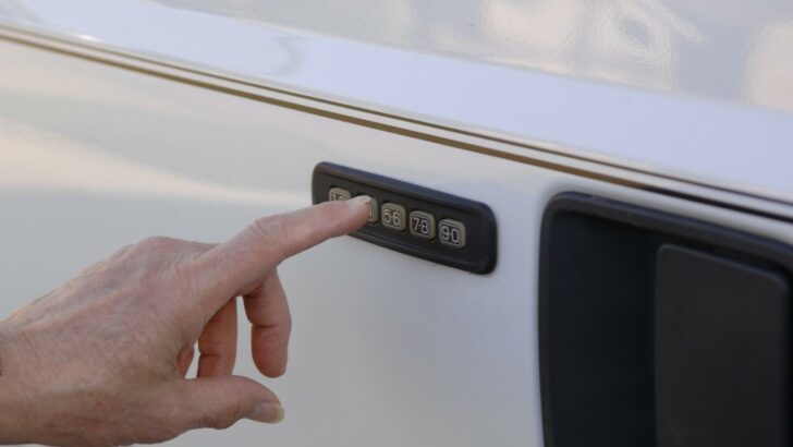 A Keyless RV Door Lock: Don’t Get Locked Out!