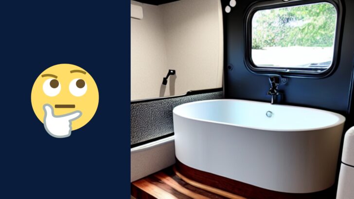 An RV Bathtub: A Soaker’s Paradise or Waste of Space?