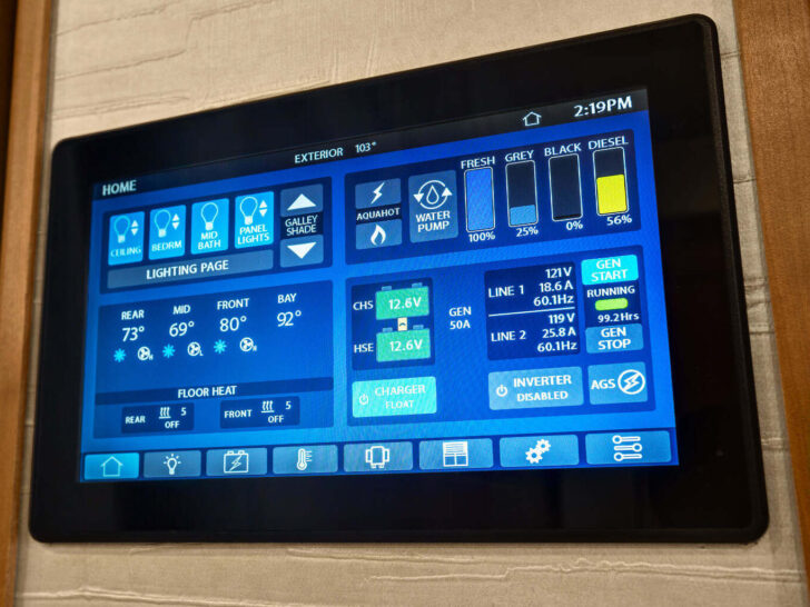Spyder Controls manufactures touchscreen display panels and RV multiplex wiring systems for RV manufacturers.