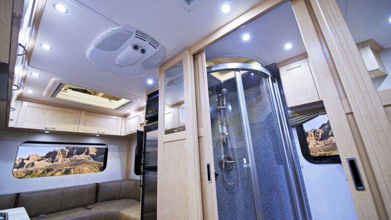 Your RV Shower Door: The Basics + Options to Upgrade It