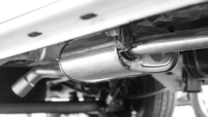 A new exhaust system with catalytic converter