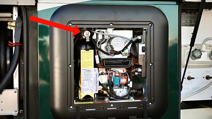 Truma RV Water Heater Pressure Relief Valve