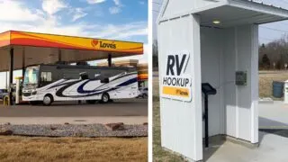 Love’s RV Hookups: Comfortable RV Stays at Truck Stops?