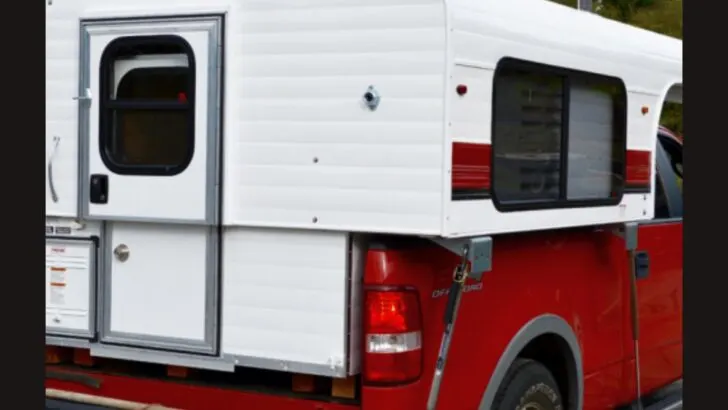 The Alaskan 6.5' Cabover Camper is a hard-sided pop up truck camper
