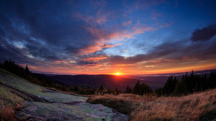 Sunrise at Acadia National Park