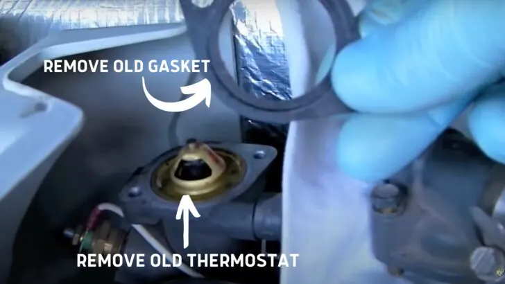 Gasket and thermostat identified