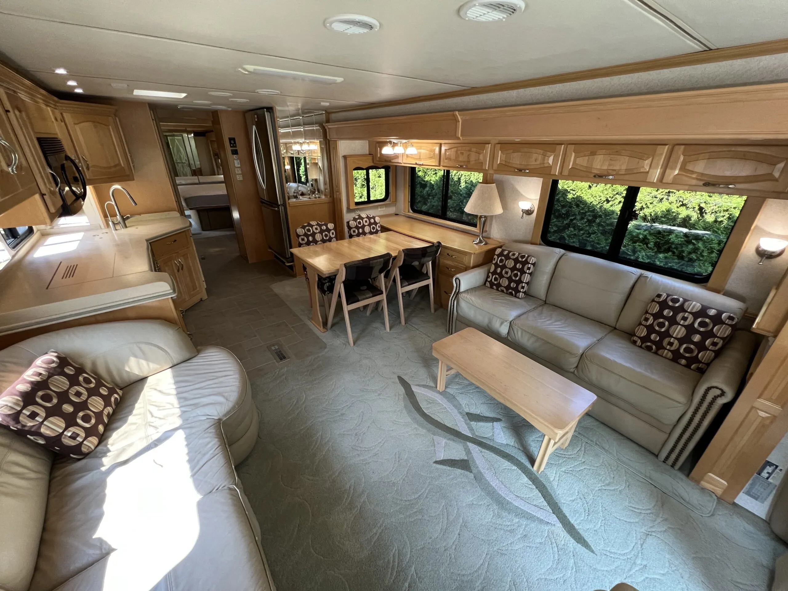 The interior of our 2005 Newmar Mountain Aire