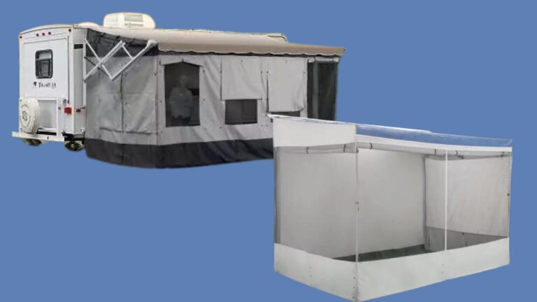 Get an RV Awning Screen Room for Privacy & Protection