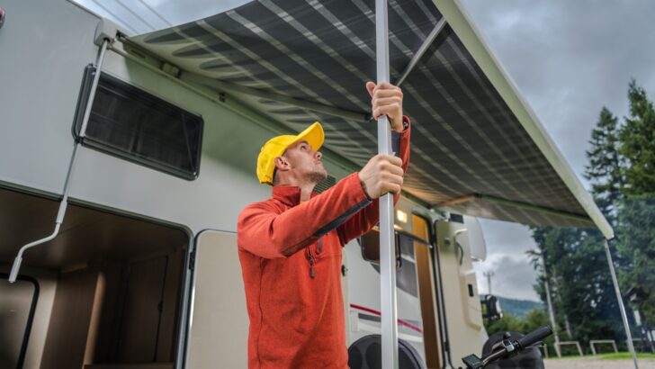 How to Clean Mold Off RV Awnings and Keep Them Clean