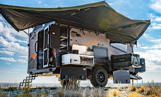 Boreas campers are serious off-road RV trailers