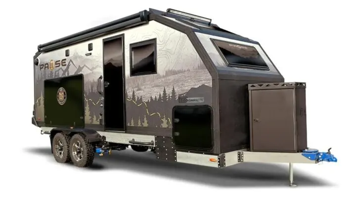 A Palomino Pause off-road travel trailer
