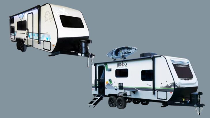 Forest River's Ibex and NoBo travel trailers