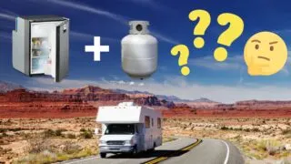Is It Safe to Run My RV Refrigerator On Propane While Driving?