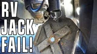 How to Replace RV Jack Springs: Use Your Brains, Not Brawn!