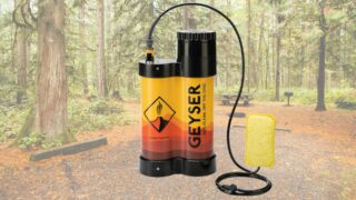 The Geyser Portable Shower: Get Satisfyingly Clean Using 1 Gallon
