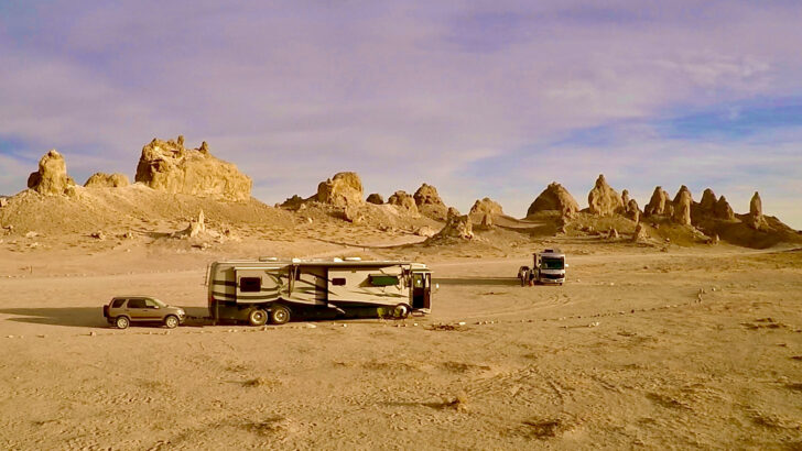 Trona Pinnacles RV Camping: An Experience From Another World