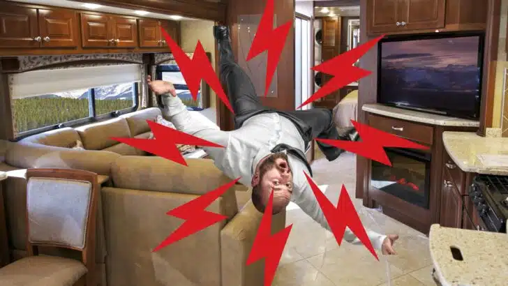 Safety while the RV is moving is most important