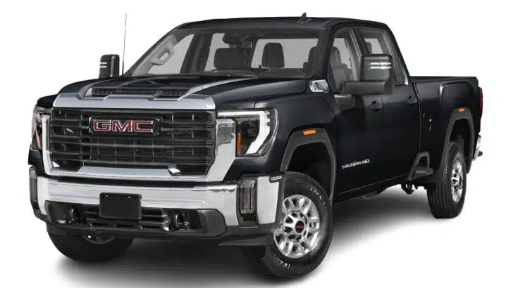 A GMC Sierra HD